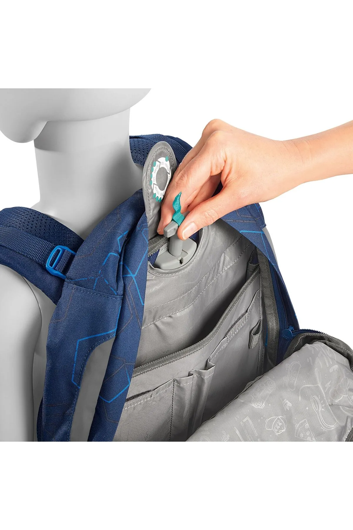 Coocazoo  Schulrucksack - Blau - Unifarben
