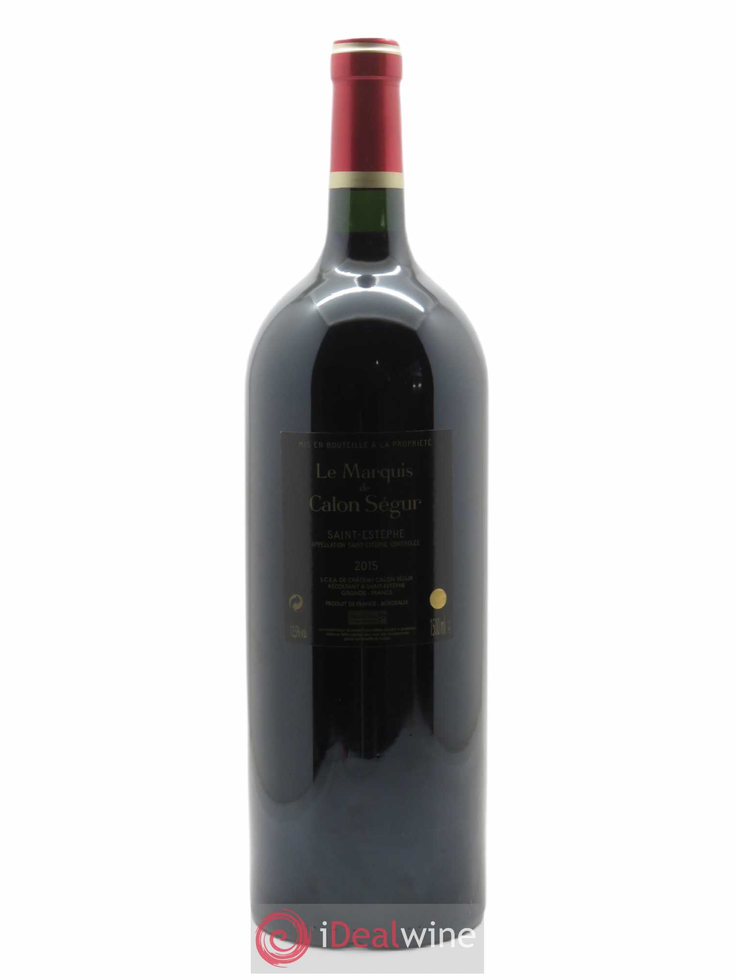 Marquis de Calon Second Vin  2015 - Lot de 1 Magnum