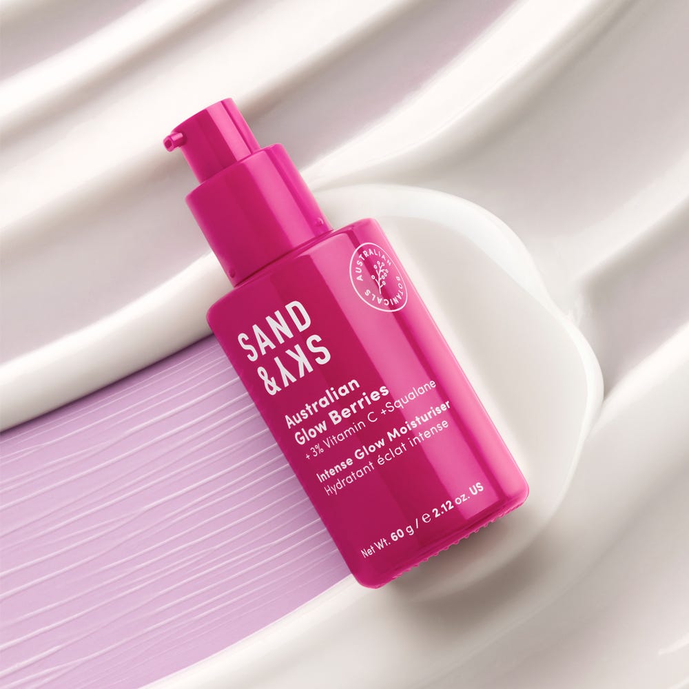 Sand & Sky Glow Berries Intense Glow Moisturiser 60 g