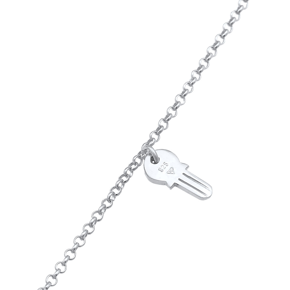 Elli Elli Bracelet Attache-clef pour dames Love Filigree ajustable en argent sterling  Bracelet