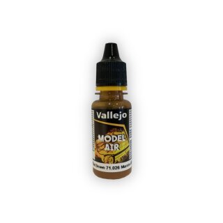 Vallejo Model Air - USA Flat Brown (71026) (18ml)