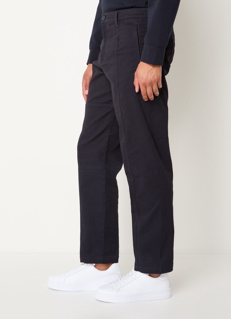 Pantaloni largi cu buzunare laterale Armani Exchange