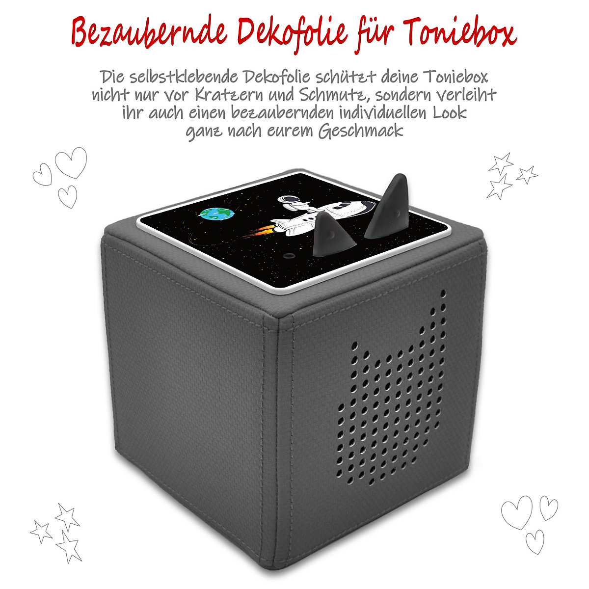 Schutzfolie für Toniebox, Dekofolie für Toniebox, Toniebox Aufkleber