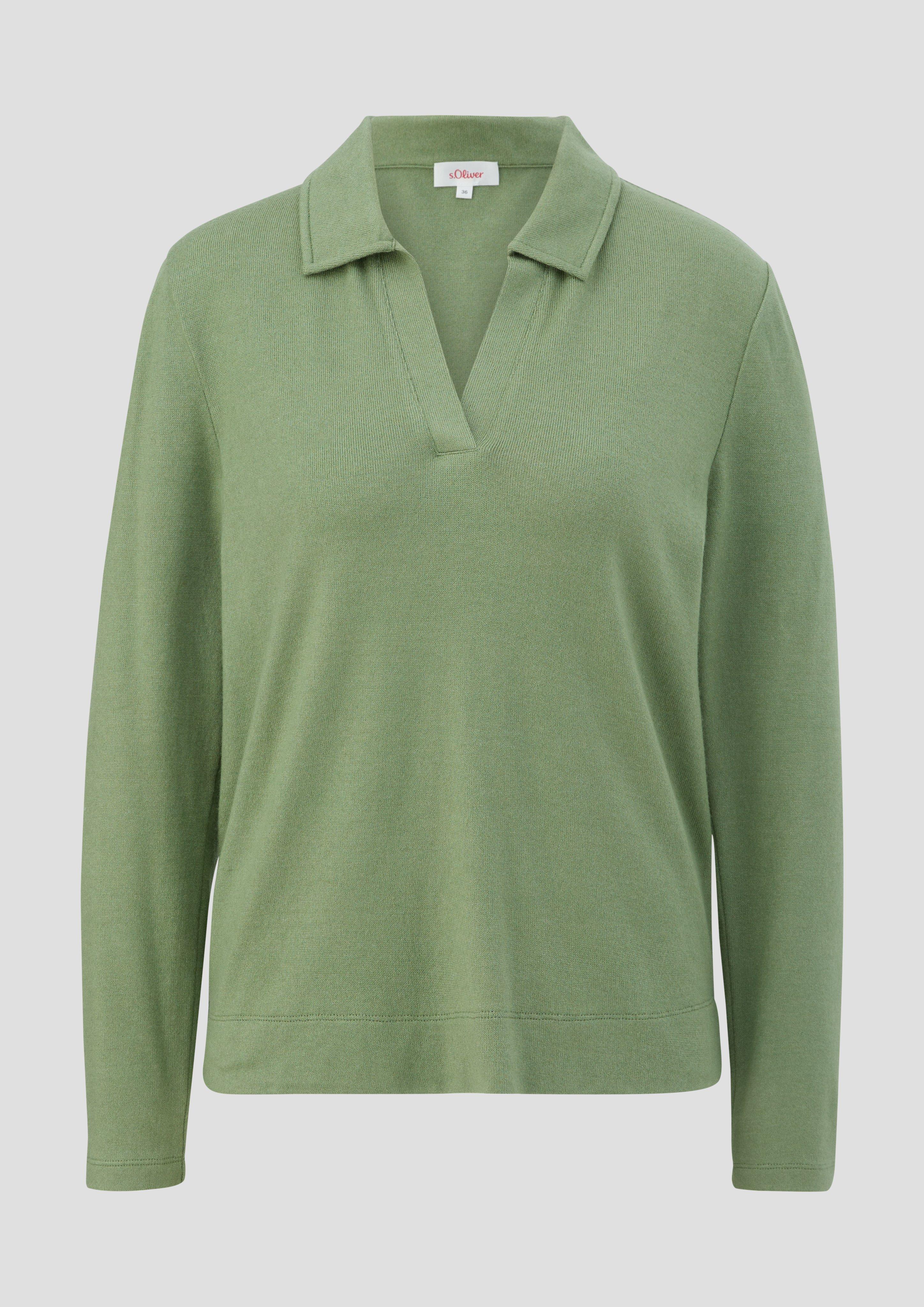 Longsleeve aus Viskosemix  2137116-78W9