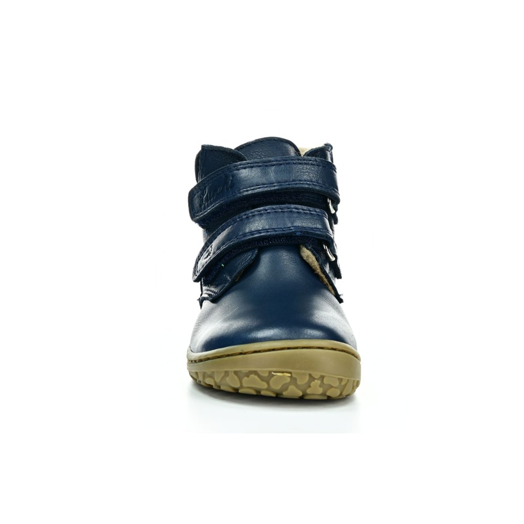 Lurchi Nino Nappa Azul Winterbarfußstiefeletten