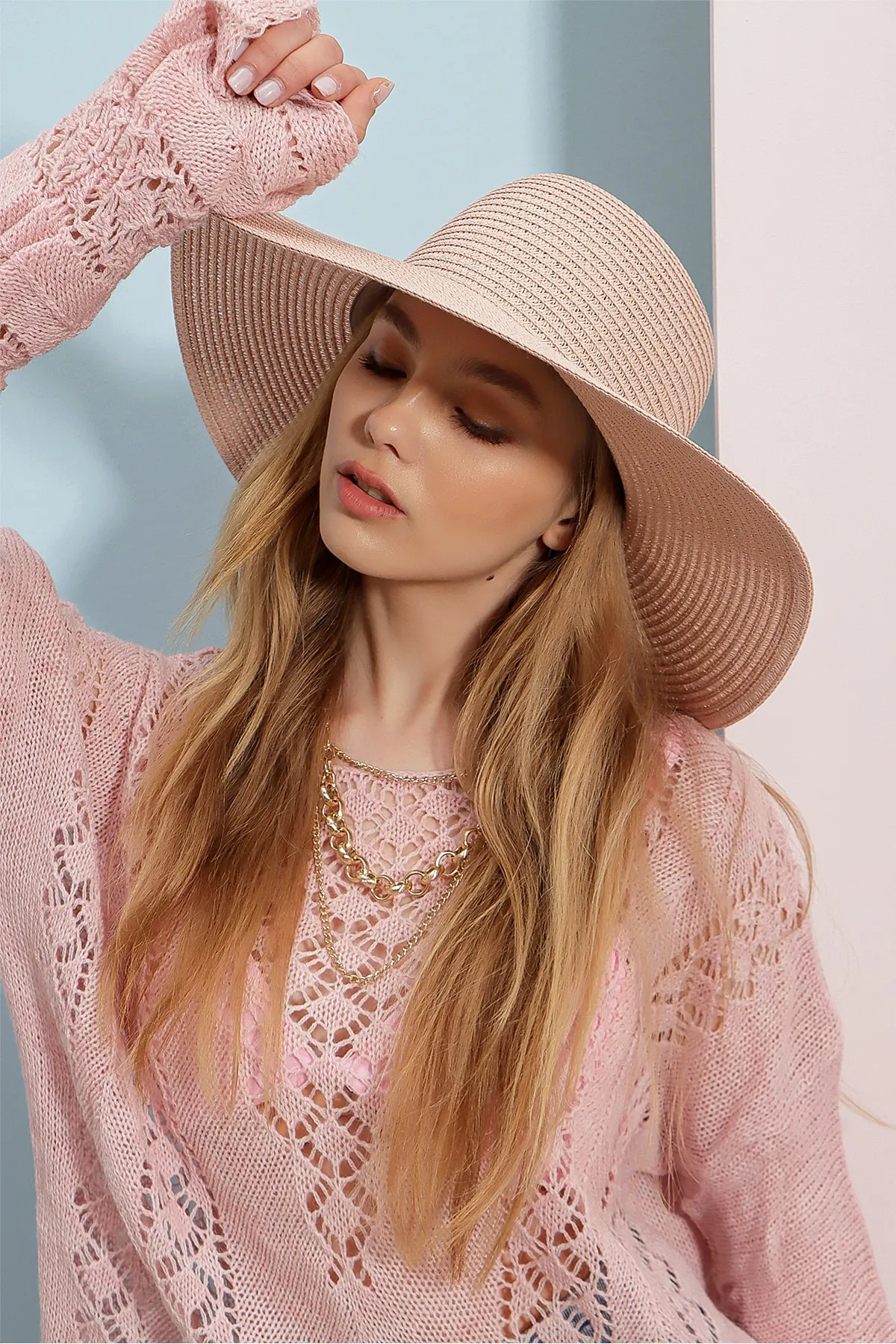 Trend Alaçatı Stili  Cap - Rosa