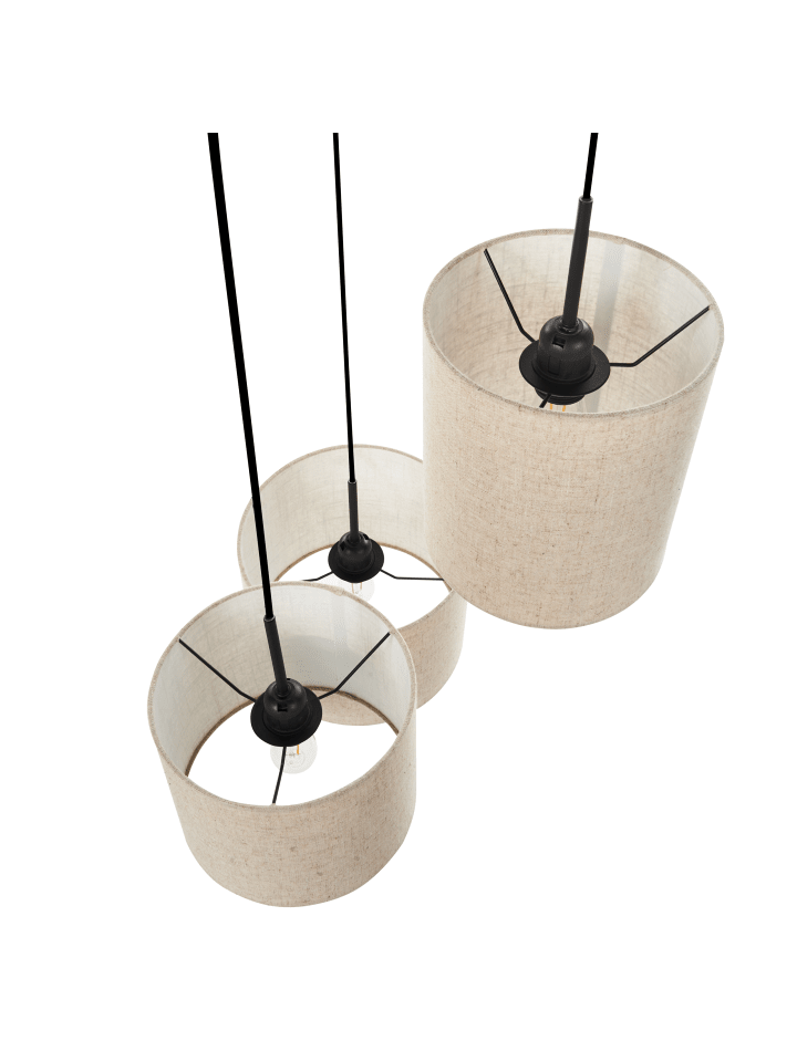 Beliani Pendelleuchten PARGUAZA in Beige - (W) 42 x (H) 125 x (L) 42 cm günstig kaufen onesize