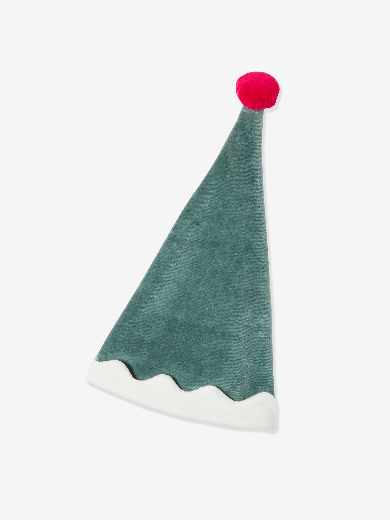 Coffret cadeau de Noël bébé mixte pyjama + bonnet Joyeux Lutin vert sapin