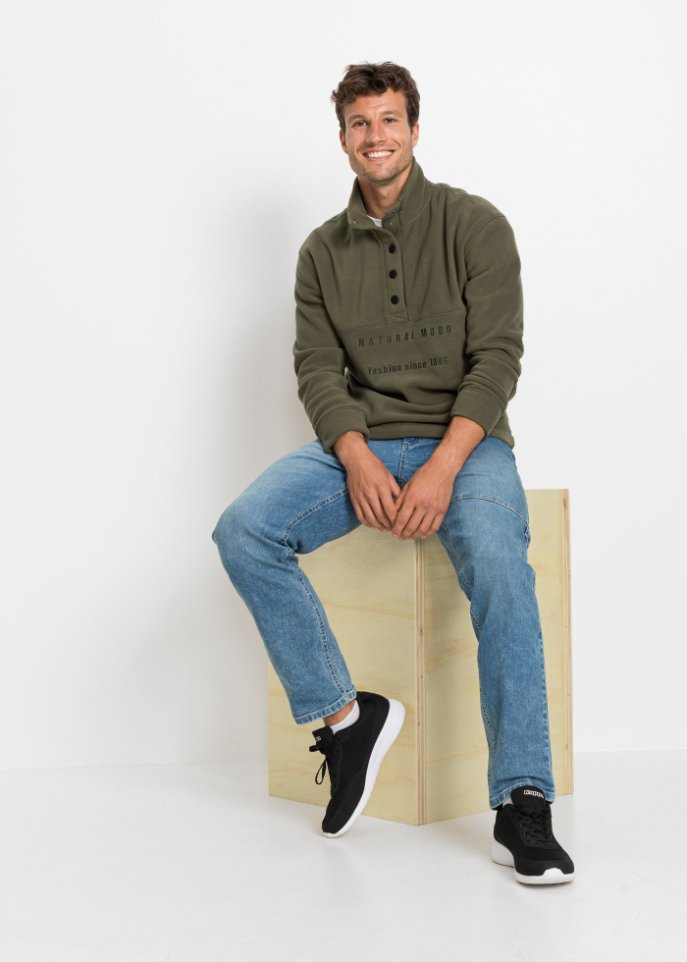 Fleeceshirt, Loose Fit