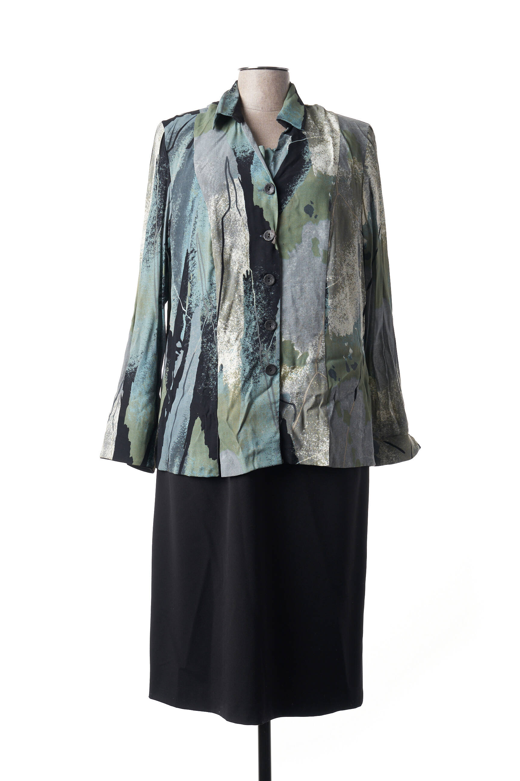 France Rivoire Ensembles Robe Femme couleur vert
