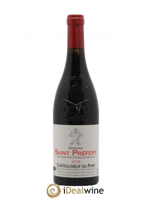 Châteauneuf-du-Pape Collection Charles Giraud Domaine Saint-Préfert  2018 - Lot de 1 Bouteille