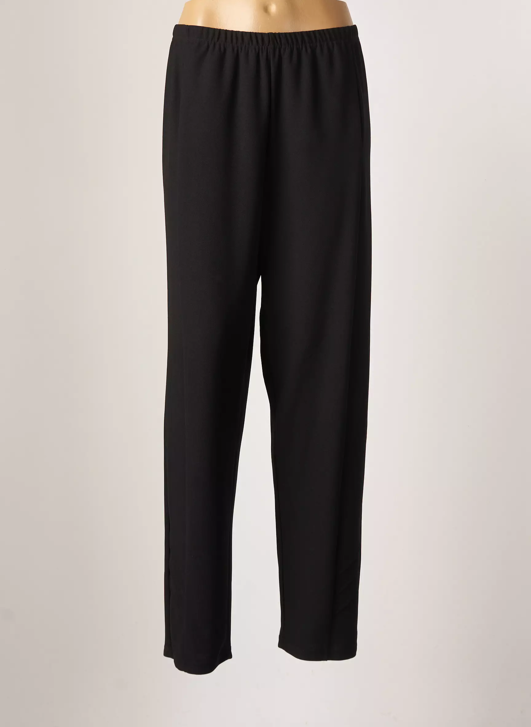Franck Anna Pantalons Droits Femme couleur noir