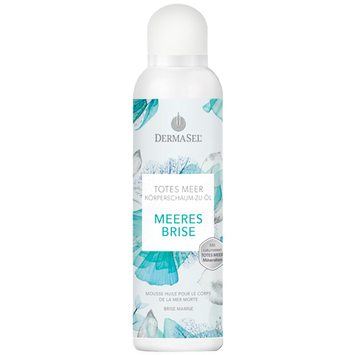 DERMASEL Totes Meer Körperschaum zu Öl Meeresbrise  150 ml  Schaum