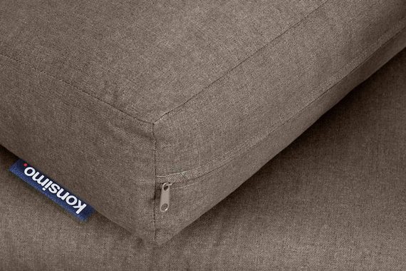 Konsimo Loungesofa TRIBO Gartensofa 2, abnehmbare Bezüge, wasser- und schmutzabweisende, pflegeleicht