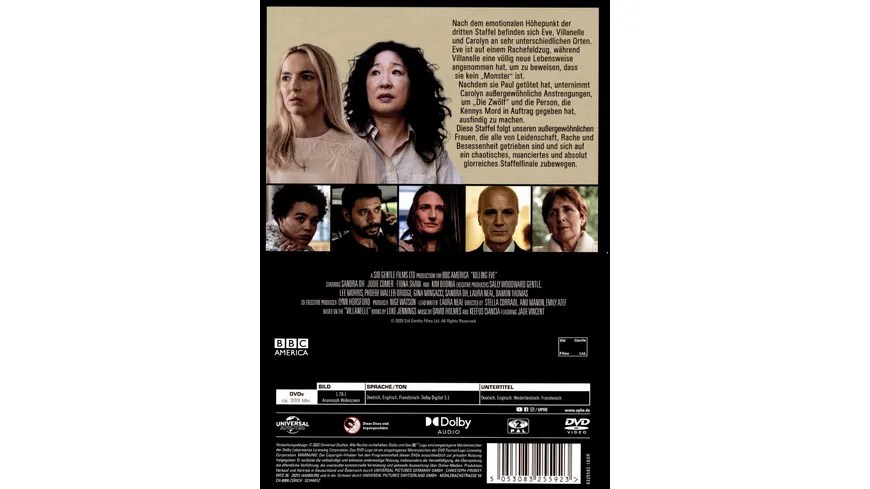 Killing Eve - Staffel 4  [2 DVDs]