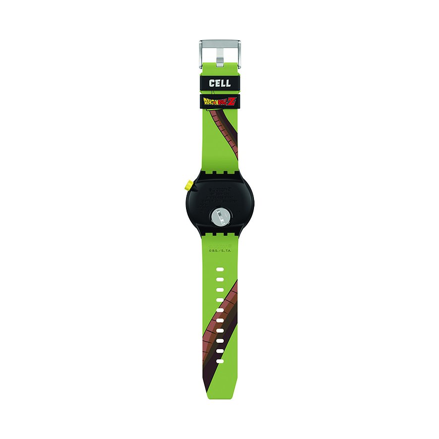 Swatch Unisexuhr Swatch x Dragonball Z Cell