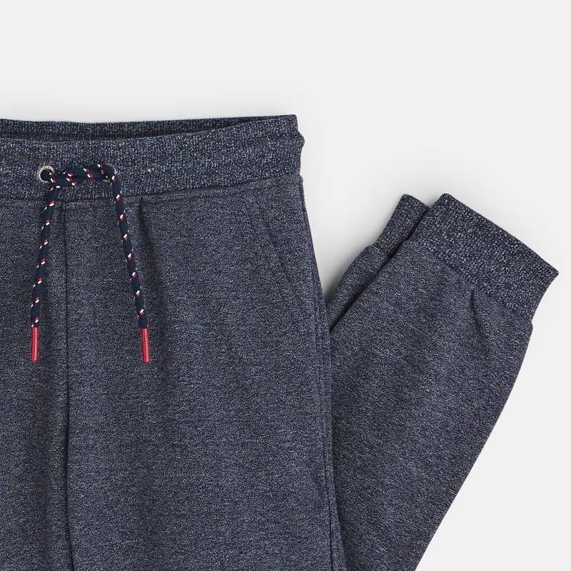Pantalon de jogging en molleton bleu garçon