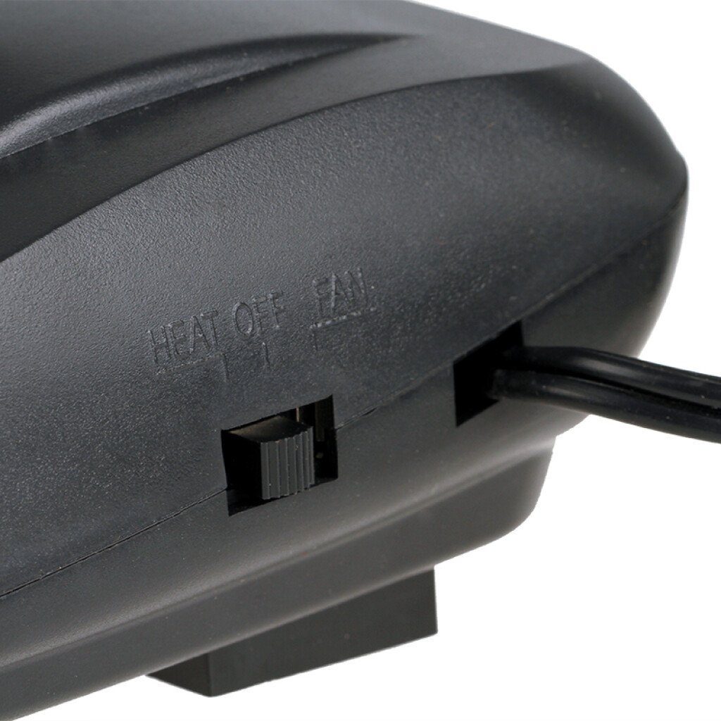 alca Heizlüfter Heizlüfter 12V 2-in-1 Thermolüfter & Ventilator für Auto Kfz Heizun