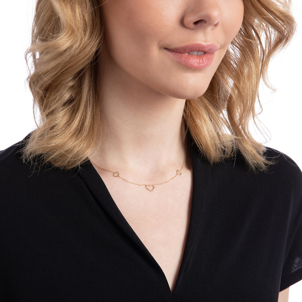 Valeria Chaînette 375 Or jaune collier