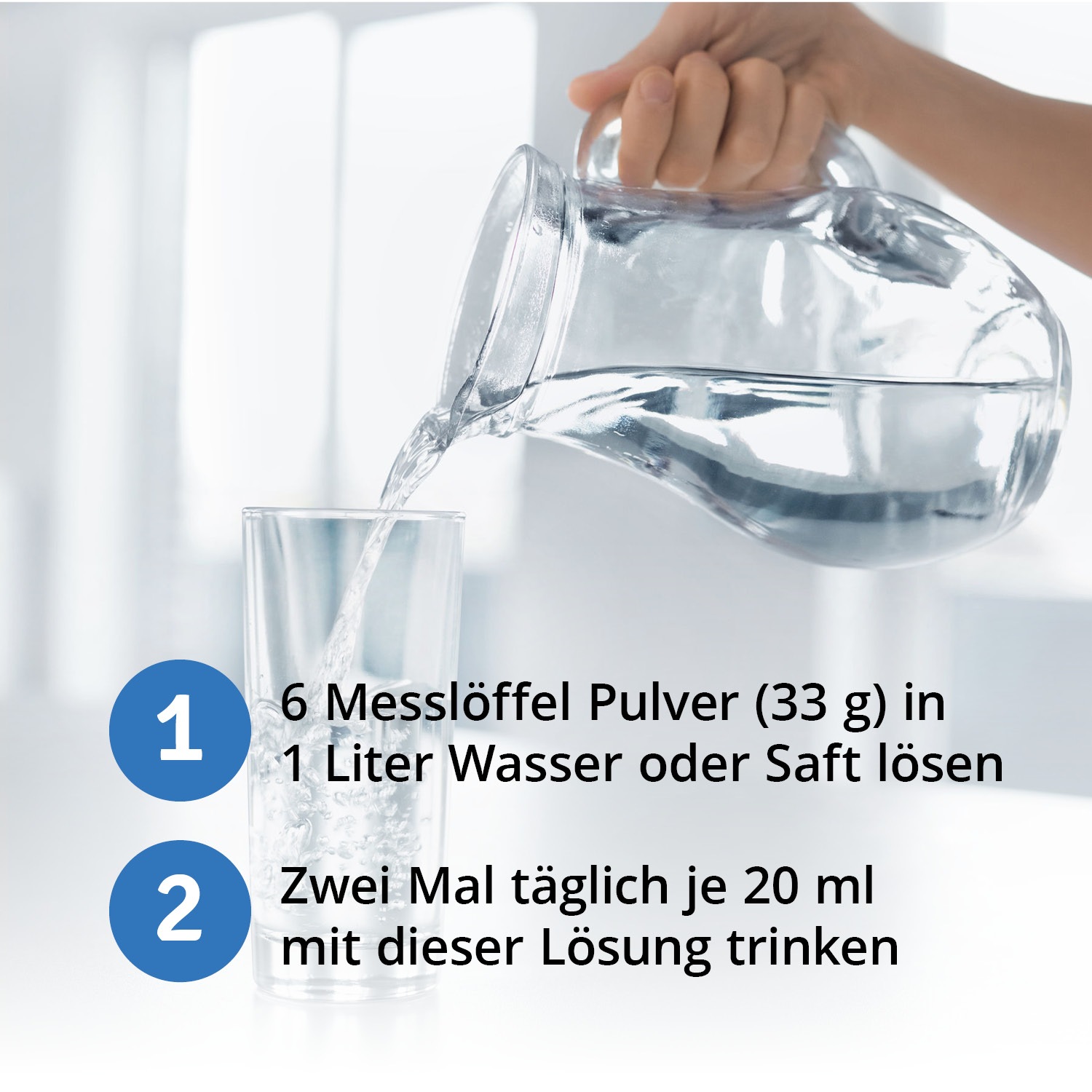 MAGNESIUMCHLORID zum Einnehmen/Trinken Pulver