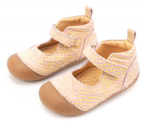 Ocra ~ Lauflern Sandale ~ Rosa mit Sternchen