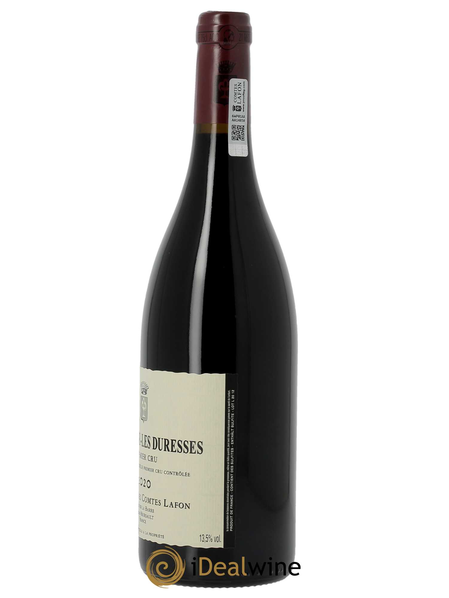 Monthélie 1er Cru Les Duresses Comtes Lafon (Domaine des)  2020 - Lot de 1 Bouteille