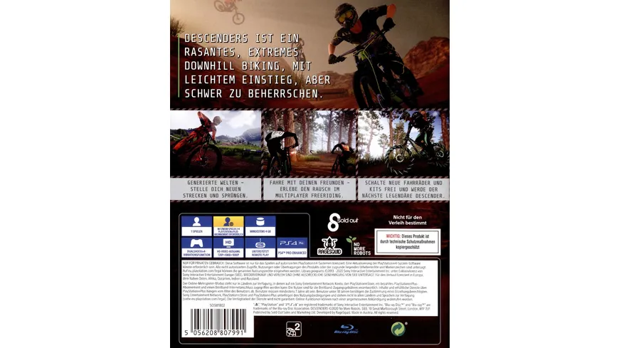 Descenders - Extreme Prozeduales Freeriding