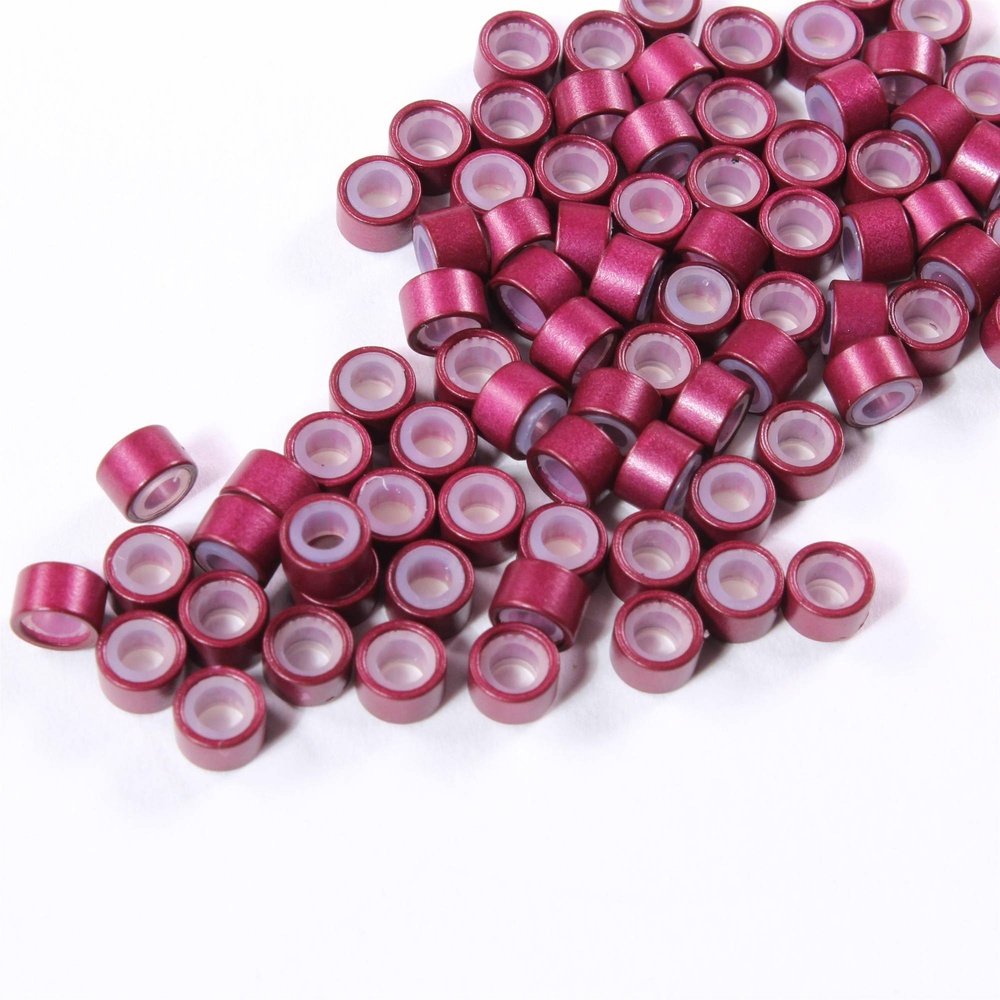 hair2heart Anneaux de fixation Microrings avec silicone pour 1g d' Extension Loops extensions