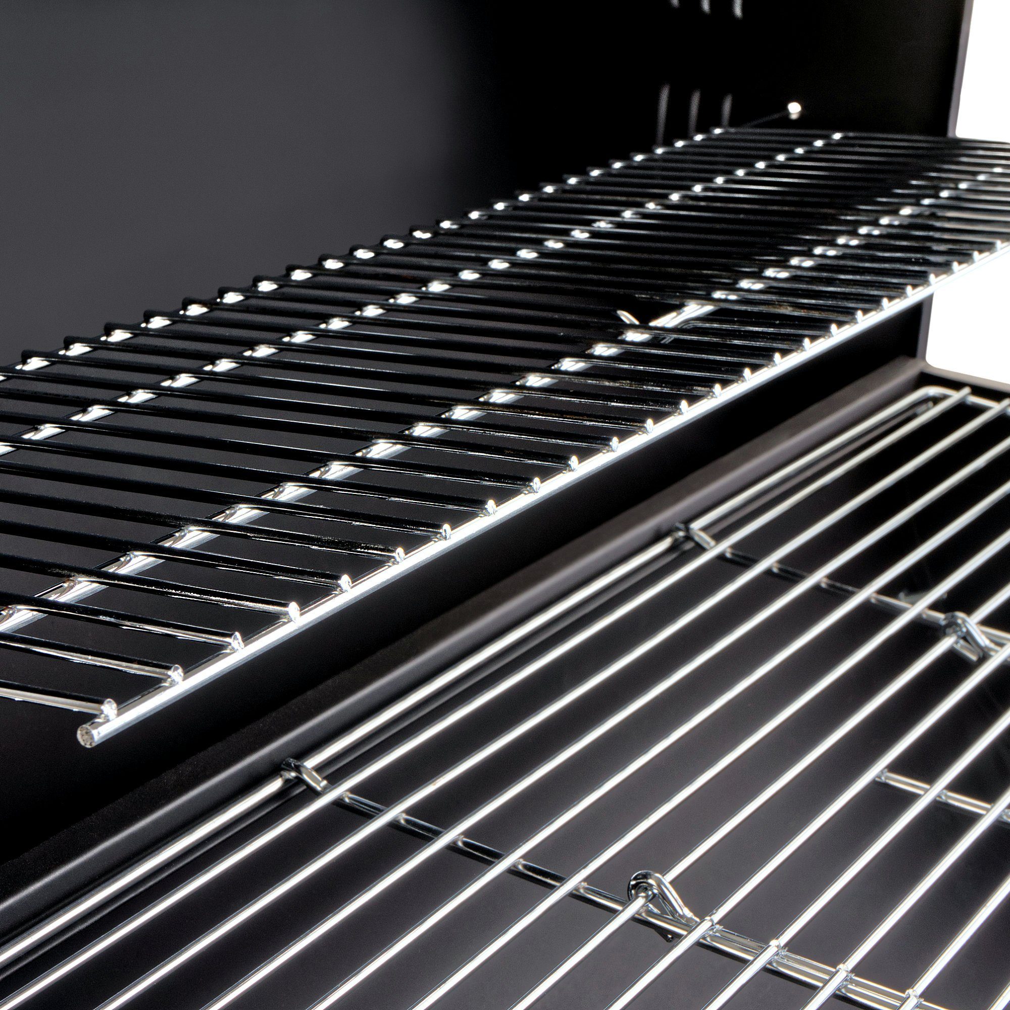 BBQ-Toro Holzkohlegrill Grillwagen, fahrbar, inkl. Thermometer, Smoker Grill