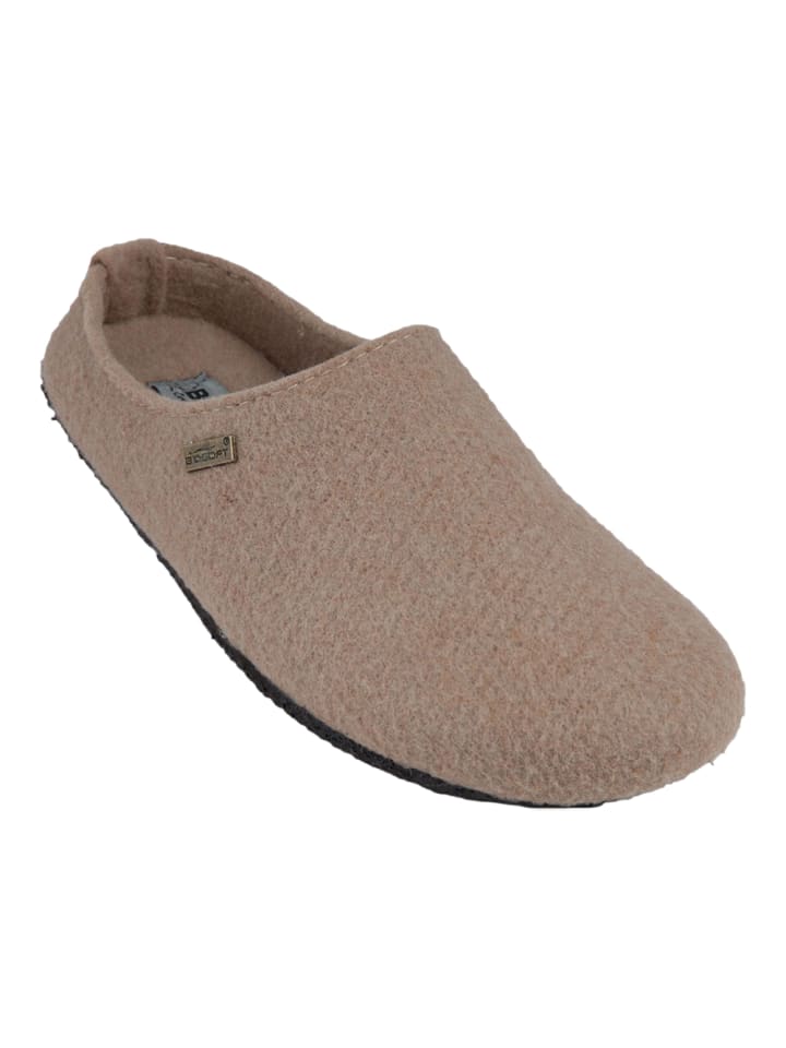 BIOSOFT Hausschuhe LadyCosy in Braun günstig kaufen