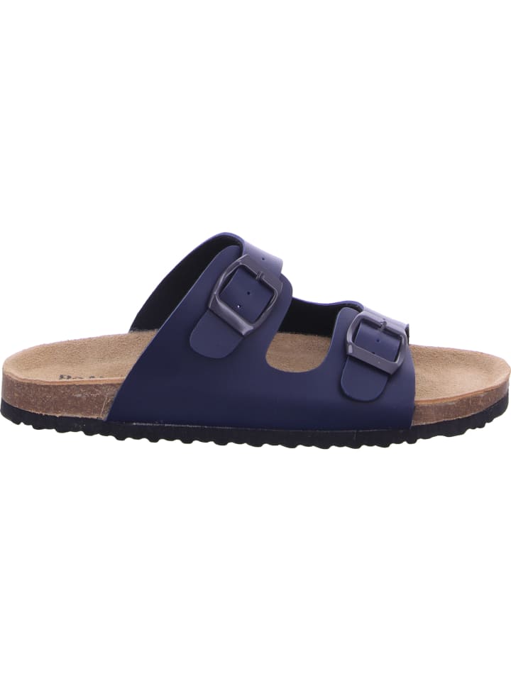 Be Mega Bio-Pantolette in blau günstig kaufen
