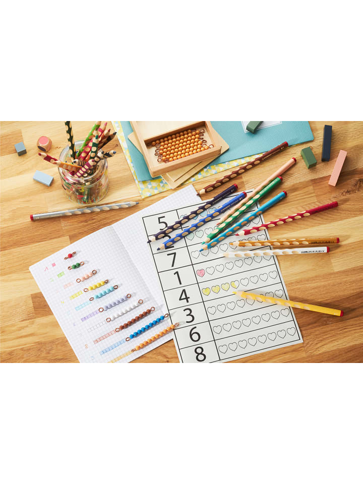 STABILO Buntstifte ''EASYcolors''- für Rechtshänder - 24 Stück günstig kaufen onesize