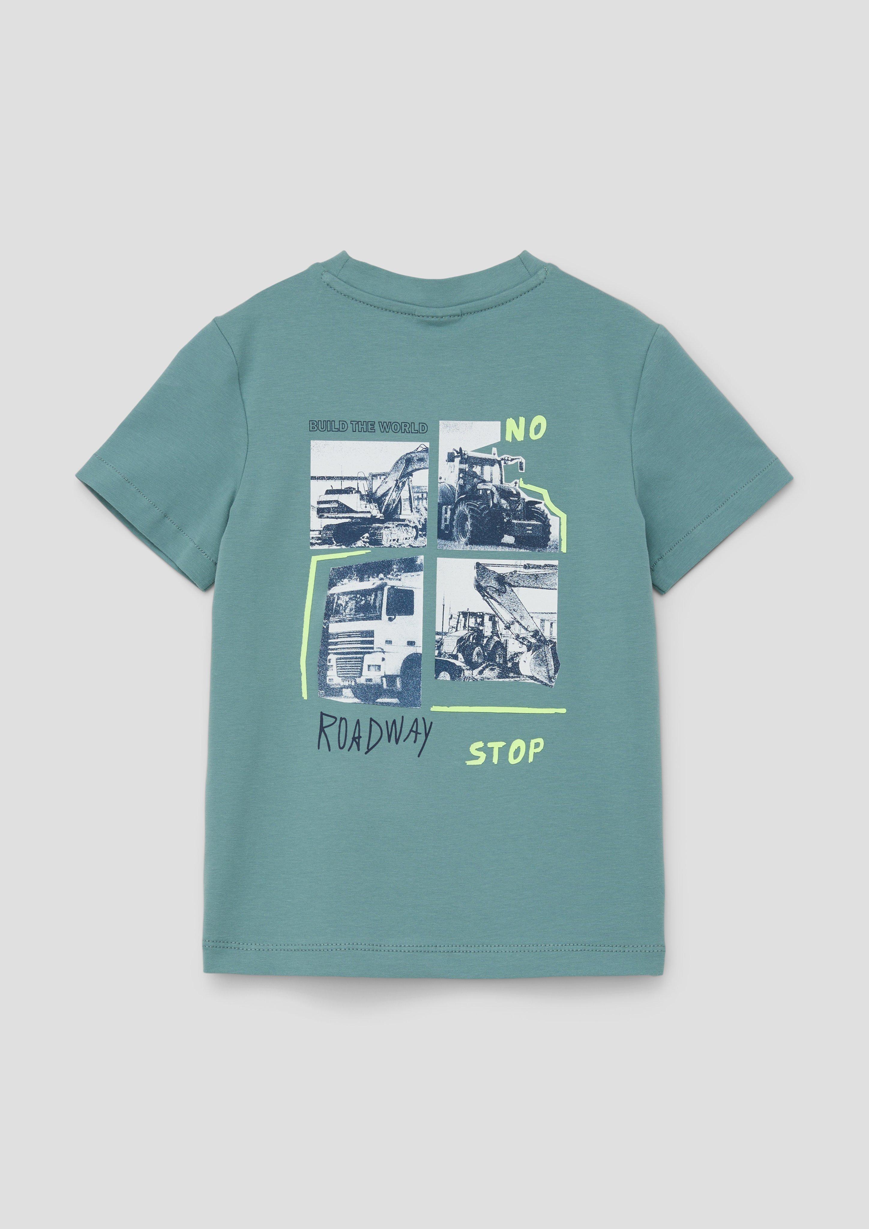 T-Shirt aus Jersey mit Rückenprint  2140409-6554