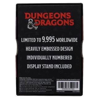 Dungeons & Dragons Metallbarren Masters Guide Limited Edition