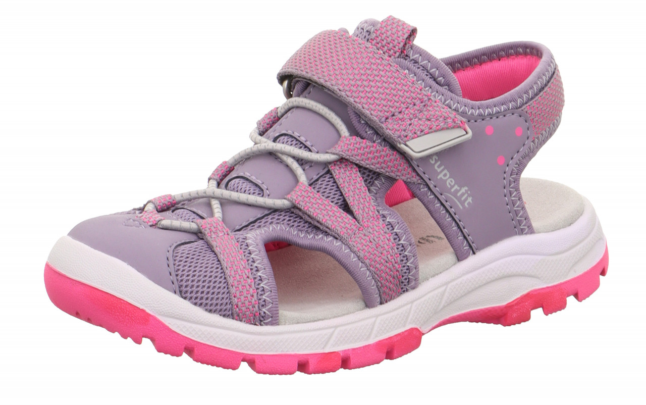 TORNADO LIGHT - Lila/PinkSandale mit Klettverschluss