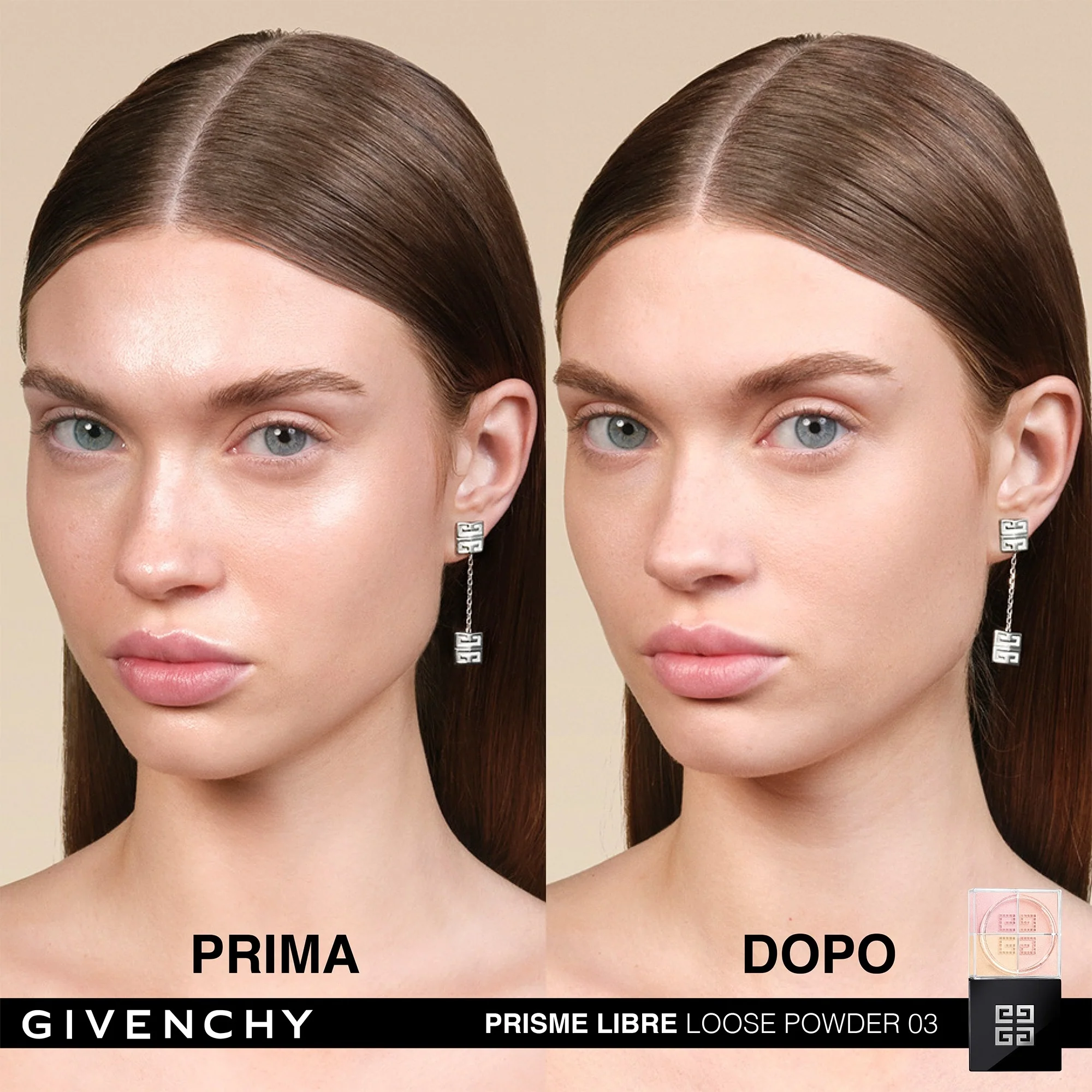Prisme Libre veido pudra – biri pudra