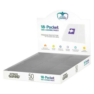 18-Pocket Side-Loading Supreme Pages Grau (50)