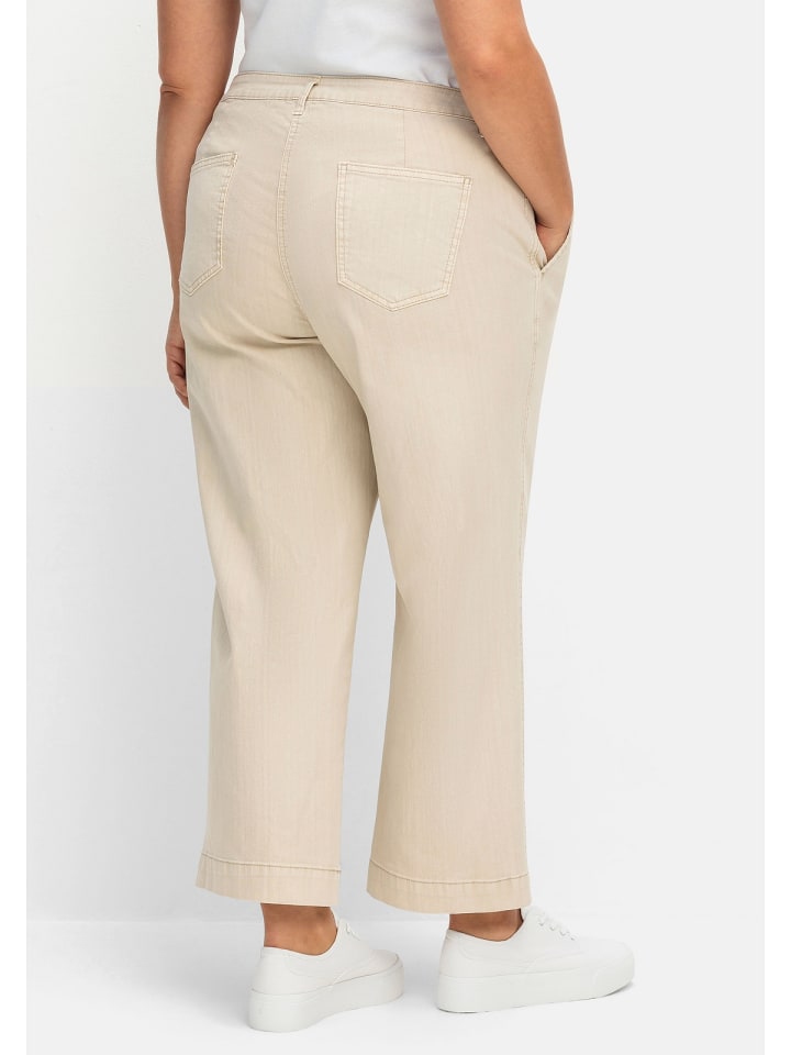 sheego Culotte in sand günstig kaufen