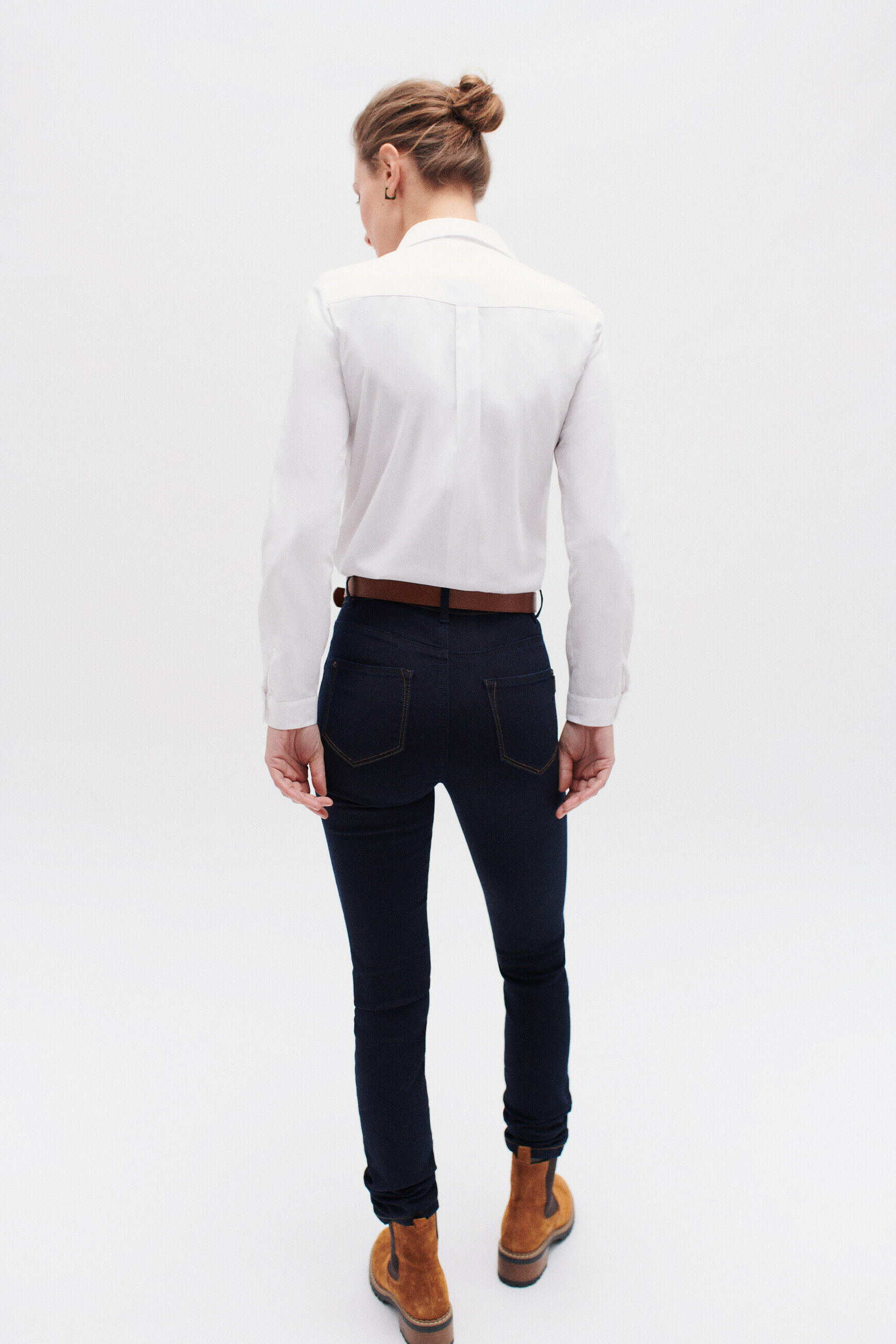 pantalon london denim double stone femme