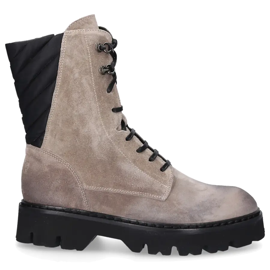 EN AVANT - Stiefeletten 483-02B Veloursleder - beige