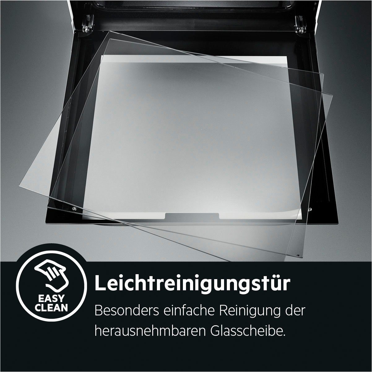 AEG Elektro-Herd-Set TEAMHHP2, Pyrolyse-Selbstreinigung