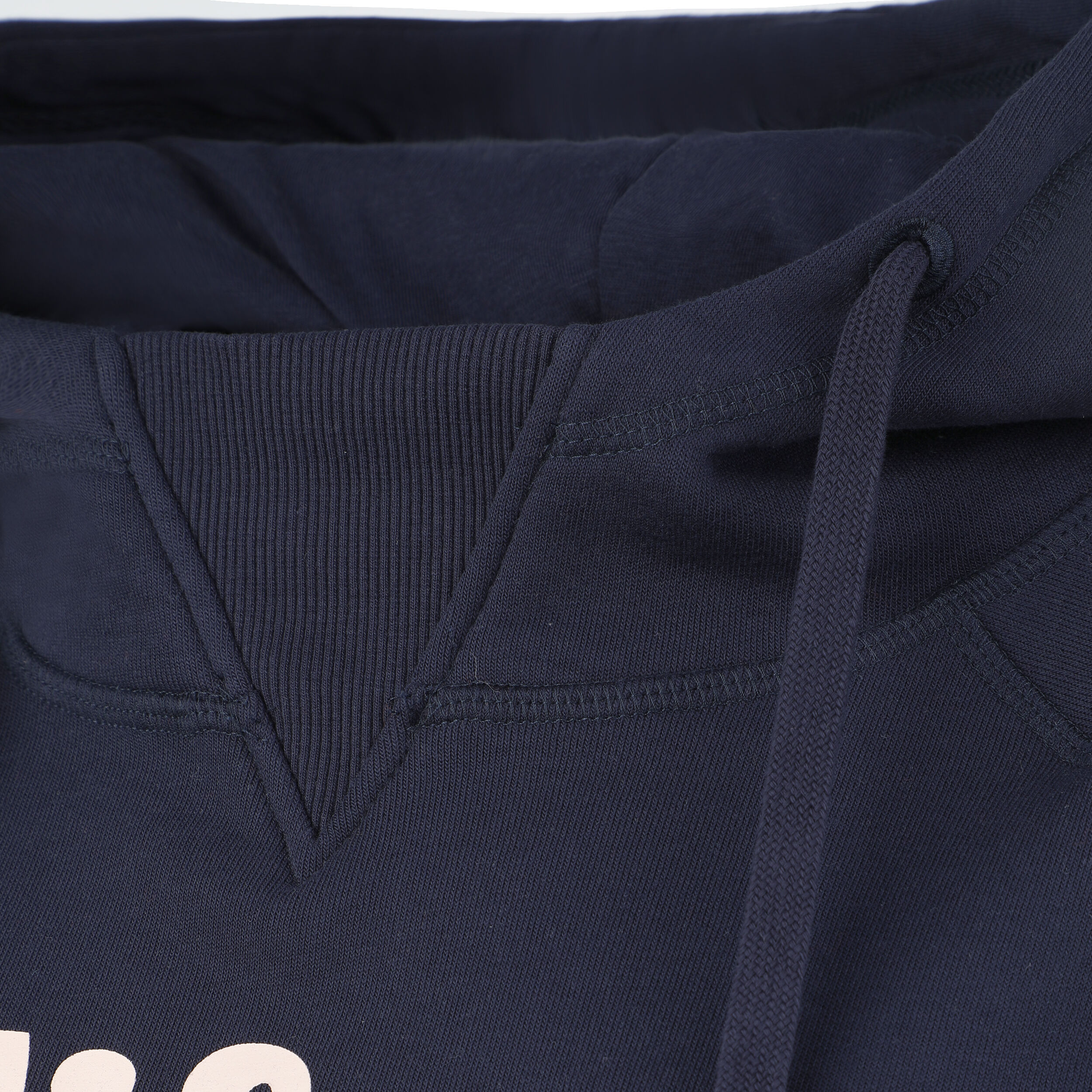 Script Hoody Damen - Blau