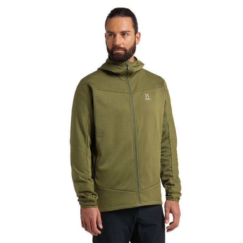 Haglfs Frost Mid Hood Fleecejacke Herren
