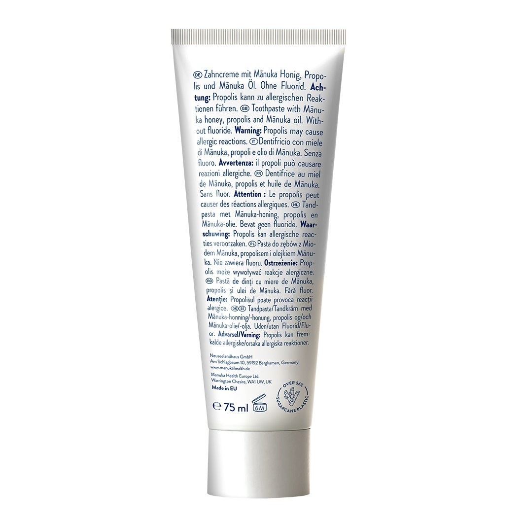 Manuka Honig Propolis Zahncreme mit Manuka Öl