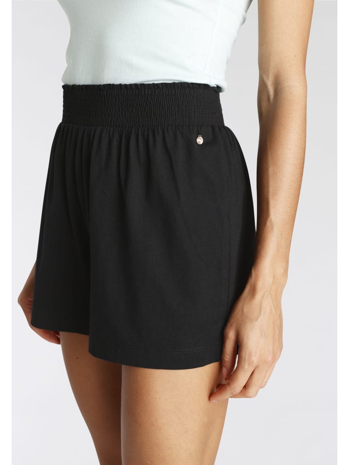 VIVANCE DREAMS Schlafshorts in schwarz günstig kaufen 32/34