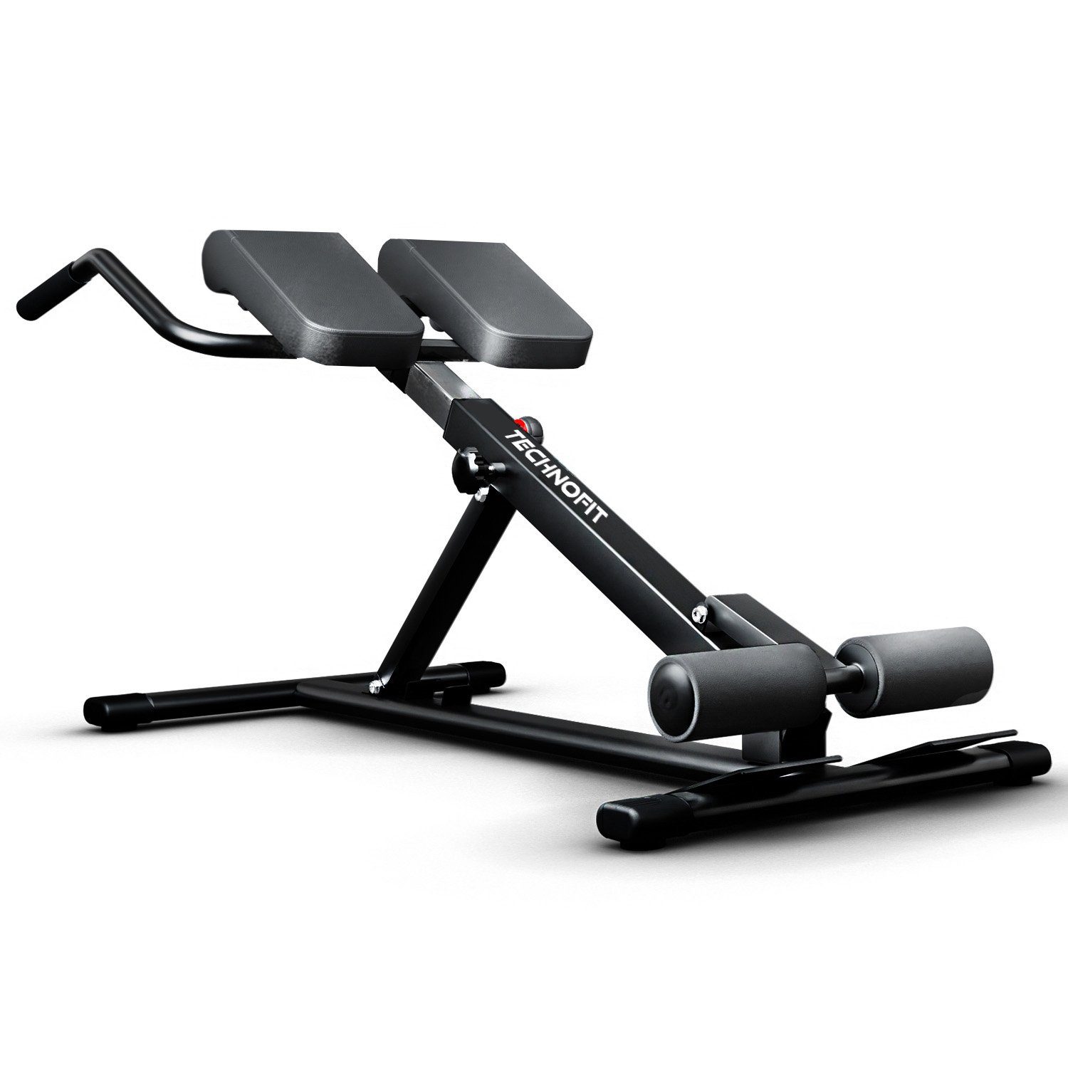 Technofit Rückentrainer Bauch Rückentrainer Krafttraining Zuhause Rückenstrecker ergonomisch, verstellbar Home Gym