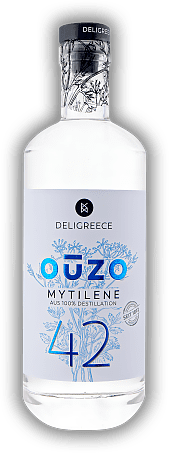 Ouzo Mytilene 42 Ouzo Mytilene 42 Ein richtig guter Ouzo mit ausgewogenem Charakter. 0,7	 Liter - Vol 42%