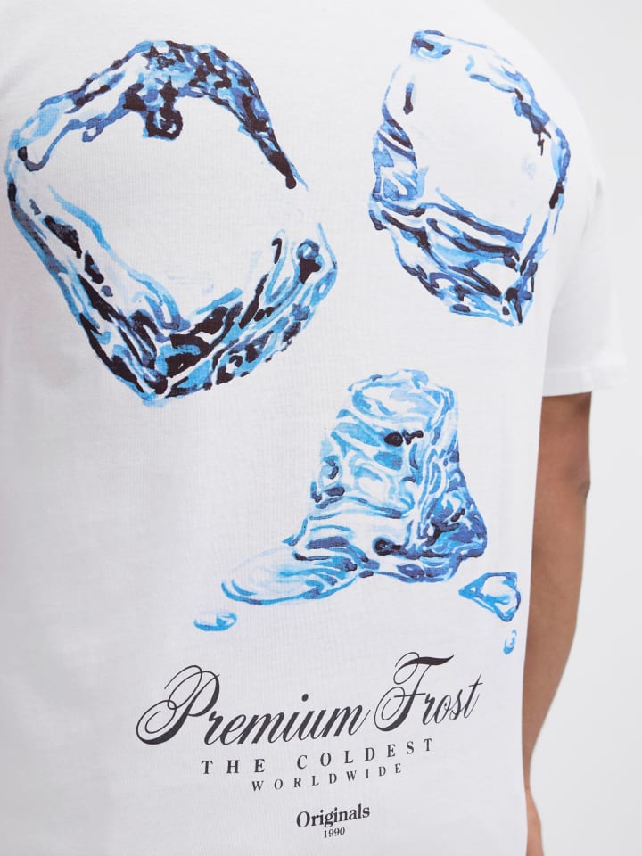 JACK & JONES PLUS T-shirt in Bright White 1 günstig kaufen