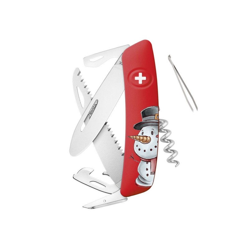 Schweizer Messer, Swiza J06 Junior Weihnachtsschneemann