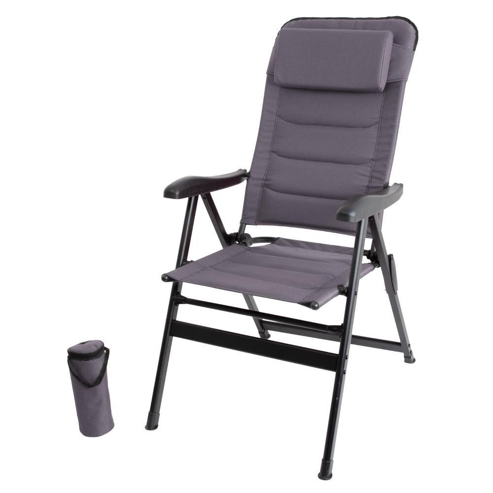 ViaMondo Premium Cinzento Set von 2 Klappstuhle